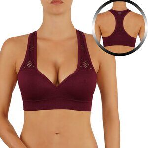 3pcs Set Push Up Sports Bra with Add Two Cups